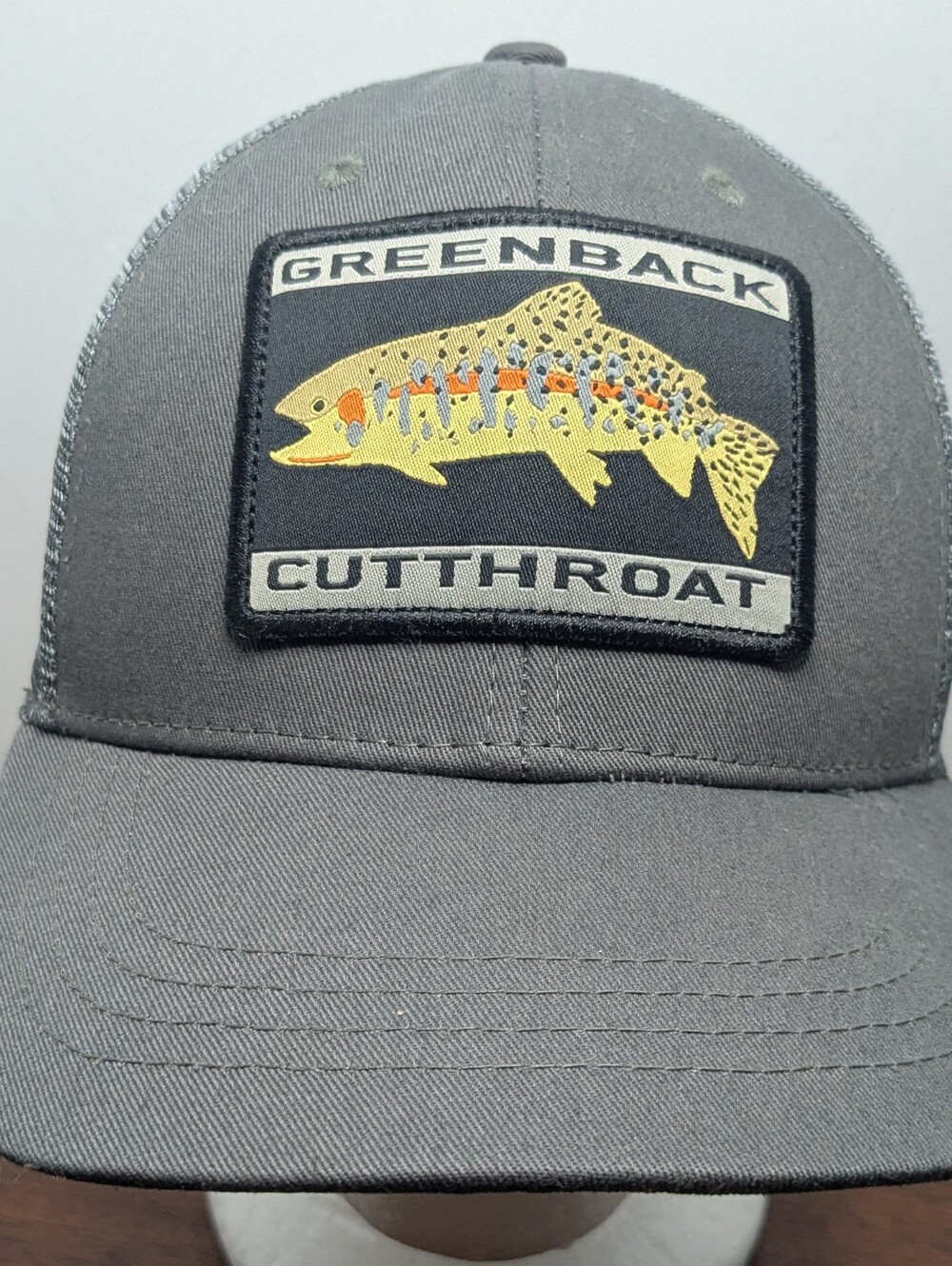 RepYourWater Live Greanback Cutthroat Trucker Hat